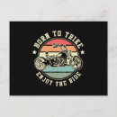 Search for born to ride postcards Vintage