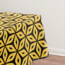 Search for black and gold tablecloths Retro