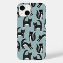 Search for black white cat iphone cases Cute
