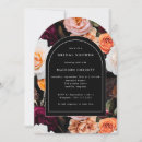 Search for elegant floral bridal shower invitations Terracotta