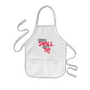 Search for red and grey aprons For kids