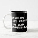 Search for my wife mugs Humour