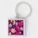 Search for leaves pattern key rings Nature