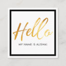 Search for introduction business cards Minimal