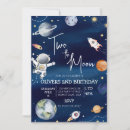 Search for space birthday invitations Star