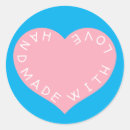 Search for homemade pink stickers Craft business
