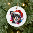 Search for chihuahua christmas tree decorations Festive