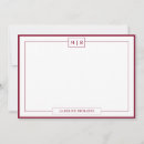 Search for corporate note cards Border
