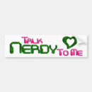 Search for nerdy bumper stickers Dork