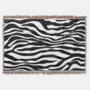 Search for black white zebra stripe and blankets Stripes