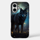 Search for black wolf iphone cases Night