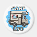 Search for retro camp magnets Rv camper