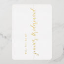 Search for elegant bridesmaid cards Minimalist