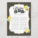 Search for abc baby shower invitations Bee
