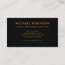 Search for human resources business cards Simple