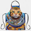 Search for cat art aprons Cartoon