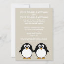 Search for penguin wedding invitations Cute