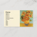 Search for twelve business cards Vincent van gogh