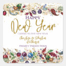 Search for happy new year stickers Minimal