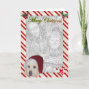 Search for yellow lab christmas cards Holly