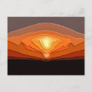 Search for abstract sunset postcards Orange