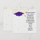 Search for purple confetti invitations High school