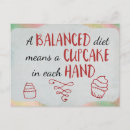 Search for balancing postcards Dessert