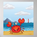 Search for seashore posters Crab