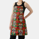 Search for mexican sugar skull aprons Skeleton