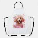 Search for funny poodle aprons Pug