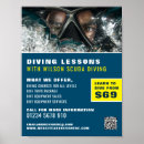 Search for scuba divers posters Deep sea diver