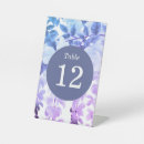 Search for floral wedding tabletop signs Botanical