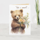Search for brown bear cards Cute