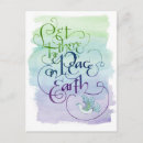 Search for peace on earth postcards Dove