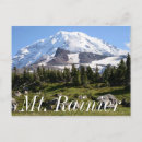 Search for mount rainier national park postcards Mountain