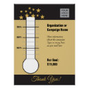 Search for fundraising chart posters Thermometer