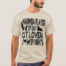 Search for marimba tshirts Player