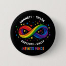 Search for infinity symbol badges Neurodiversity