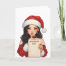 Search for asian christmas cards Santa