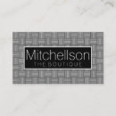 Search for woven business cards Vintage
