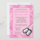 Search for pink camo baby shower invitations Cute