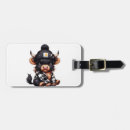 Search for highland cattle luggage tags Cute