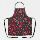 Search for pink and silver aprons For her