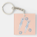 Search for a team square key rings Modern
