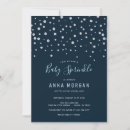 Search for diamond sparkle baby pregnancy invitations Blue
