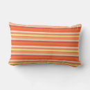 Search for red orange cushions Striped