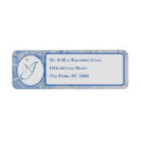 Search for blue ribbon stickers Monogrammed