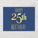 Search for 25th postcards Blue