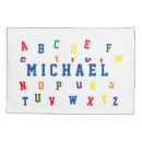 Search for alphabet pillowcases Colourful