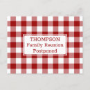 Search for red and white gingham invitations Buffalo check